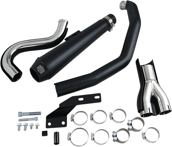 Cobra 6485B El Diablo 3.5in. 2-Into-1 Exhaust System - Black - sxspowersports