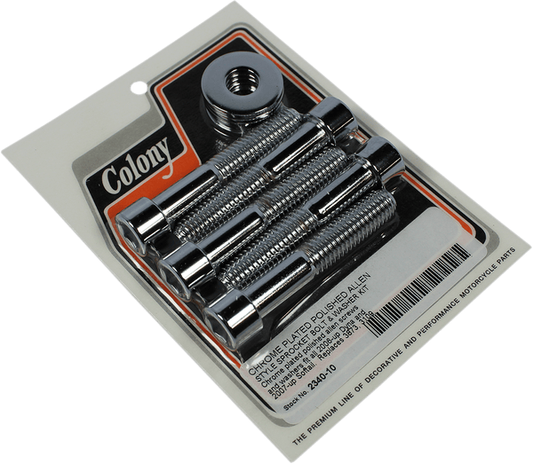 Colony 2340-10 Rear Sprocket and Pulley Hardware Kit - Allen Style - sxspowersports