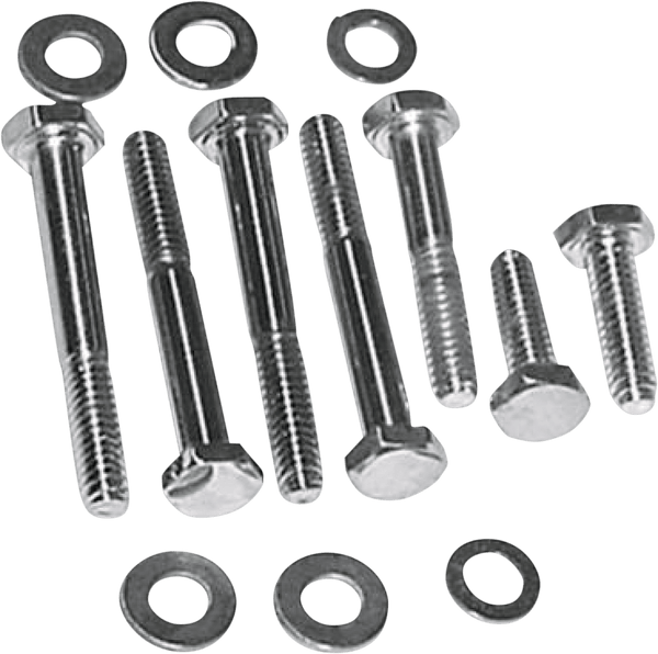 Colony 9656-8 4 Speed Transmission Top Cover Screw Kit (Hex Head) - Chrome - sxspowersports