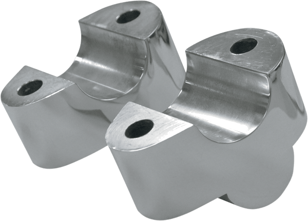 LA Choppers LA-7430-01 Handlebar Riser Extensions (+1in) FXDB - sxspowersports