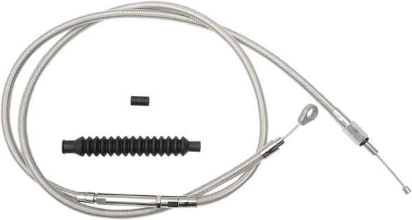 LA Choppers LA-8220C16 Stainless Steel Clutch Line Kit - 15in.-17in. Ape Hangers - sxspowersports
