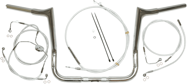 Magnum 38831-410 1-1/4in. Viking Bagger Handlebar Kit - 10in. - Chrome - sxspowersports
