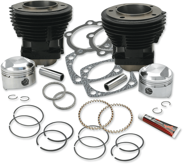S&S Cycle 91-9024 Stock Bore Cylinder and Piston Kit - 80in. - Stock Compression - sxspowersports