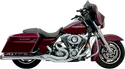 Bassani Manufacturing FLH-747 B4 Megaphone Exhaust System - Chrome
