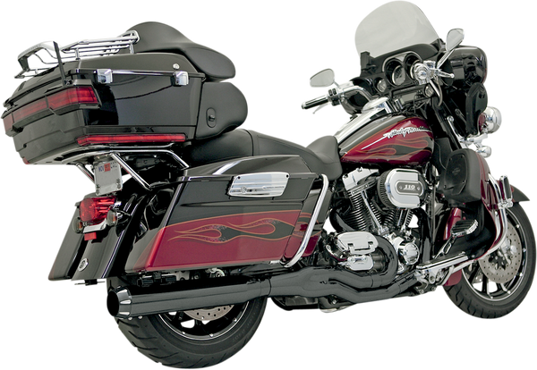 Bassani Manufacturing FLH-747 B4 Megaphone Exhaust System - Chrome