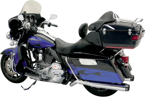 Bassani Manufacturing FLH-747 B4 Megaphone Exhaust System - Chrome
