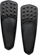Accutronix FBF01-DTB Drilled Teardrop Front Floorboards - Black - sxspowersports