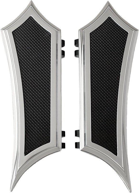 Accutronix FBF01-IC Instigator Front Floorboards - Chrome - sxspowersports