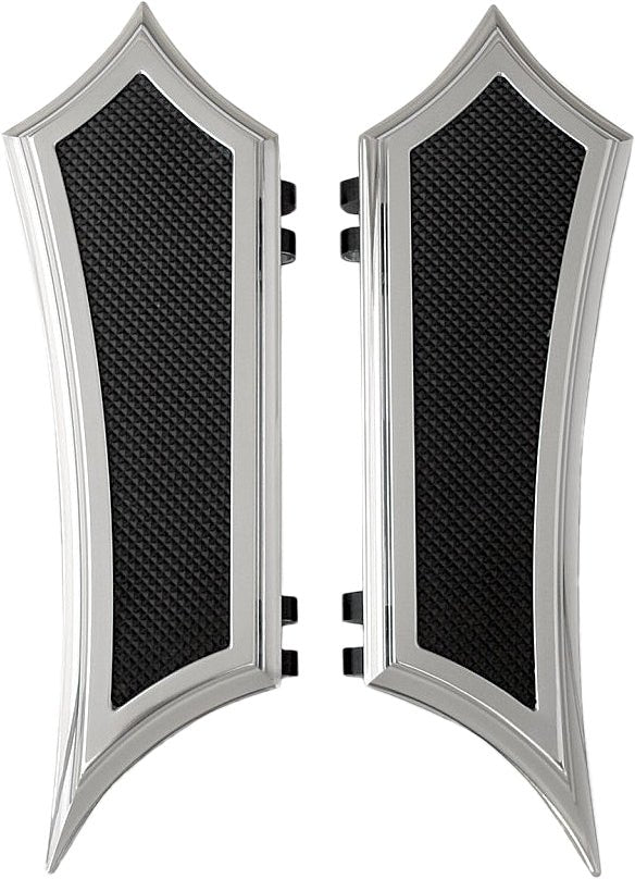 Accutronix FBF01-IC Instigator Front Floorboards - Chrome - sxspowersports