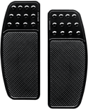 Accutronix FBF01-KDOB Knurled Drilled Original Front Floorboards - Black - sxspowersports