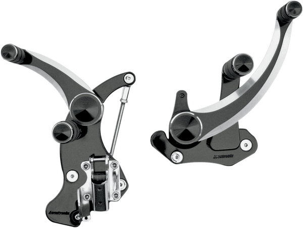 Accutronix FC102-SSN Forward Controls - Slotted - Night Series - sxspowersports