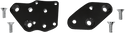 Accutronix FCKB103-C Kick Back Adapter Plate - 1 3/8in. Back - Chrome - sxspowersports