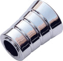 Accutronix FL227-TGC Heel Shifter Eliminator - Grooved - Chrome - sxspowersports