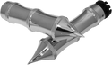 Accutronix GR100-IC Custom Grips - Diamond - Chrome - sxspowersports