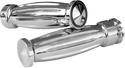 Accutronix GR100-IC Custom Grips - Diamond - Chrome - sxspowersports