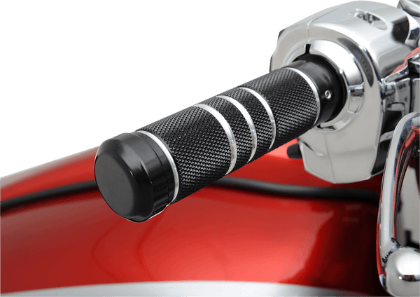 Accutronix GR100-KGN Custom Grips - Knurled Grooved - Night Series - sxspowersports