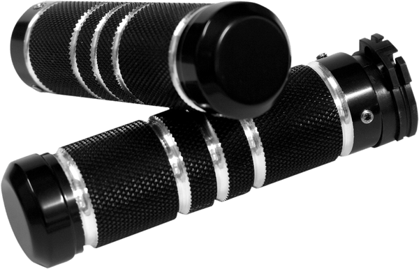 Accutronix GR101-KG5 Custom Grips - Knurled/Grooved - sxspowersports