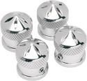 Accutronix HBC001-LC Tribal Headbolt Covers - Chrome - sxspowersports
