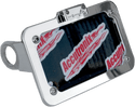 Accutronix LPF106HV-B Side Mount License Plate Assembly - Black - sxspowersports