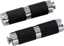 Accutronix PT220-KGC1 Chrome Shifter/Brake Pegs - Knurled - 2-1/4in. - sxspowersports