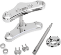 Accutronix TWD549-ESCK6 49mm Wide-Glide Conversion Kit - 5 Deg. Rake - Chrome - sxspowersports