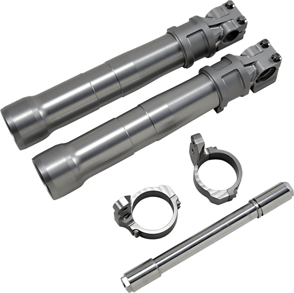 Alloy Art 49LLFX-1ABS 49mm Lower Legs - Clear Anodized - sxspowersports