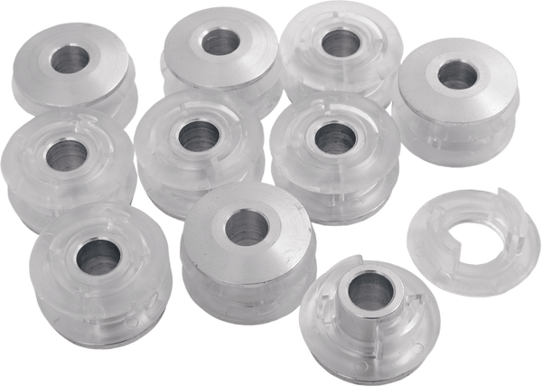 Alloy Art GT-T2 Premium Fuel Tank Mounting Bushing Inserts - Aluminum - 6pk. - sxspowersports