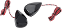 Alloy Art MRL-2B LED Turn Signal - Black Smoke/Red Lens - sxspowersports