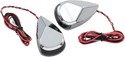Alloy Art MRL-2C LED Turn Signal - Chorme Smoke/Red Lens - sxspowersports