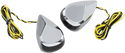 Alloy Art MRL-2C LED Turn Signal - Chorme Smoke/Red Lens - sxspowersports