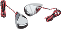 Alloy Art MRL-3C LED Turn Signal - Chrome Red/Red Lens - sxspowersports