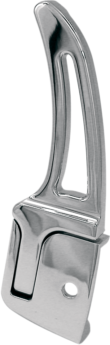 Alloy Art SRP-1B Rear Softail Folding Flush-Mount Footpegs - Black Powder-Coated - sxspowersports