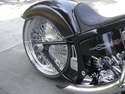 Alloy Art SRP-S Rear Softail Folding Flush-Mount Footpegs - Chrome - sxspowersports