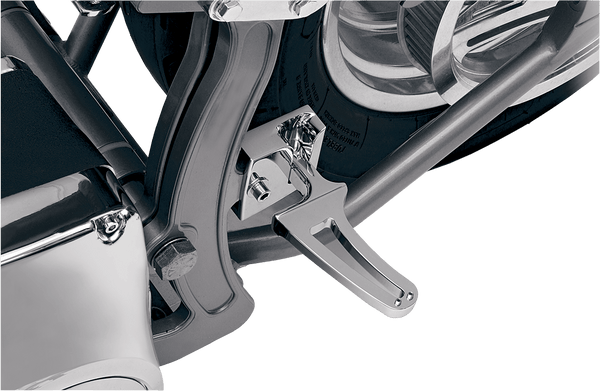 Alloy Art SRP-S Rear Softail Folding Flush-Mount Footpegs - Chrome - sxspowersports