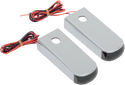 Alloy Art SSL-2 Fender Strut LED Marker Lights - Chrome with Red LED - Smoke Lens - sxspowersports