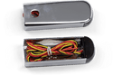 Alloy Art SSL-BR-2C Strut Mount LED Lights - Smoke Lens - Raw Finish - sxspowersports