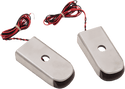 Alloy Art SSL-BR-3R Strut Mount LED Lights - Red Lens - Raw Finish - sxspowersports