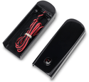 Alloy Art SSL-HD-2B Strut Mount LED Lights - Smoke Lens - Anodized Black Finish - sxspowersports