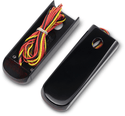 Alloy Art SSL-HD-3B Strut Mount LED Lights - Red Lens - Anodized Black Finish - sxspowersports