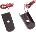 Alloy Art SSL-SB-3B Strut Mount LED Lights - Red Lens - Anodized Black Finish - sxspowersports