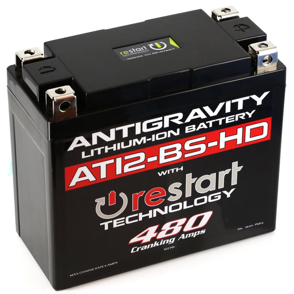 ANTIGRAVITY AG-AT12BS-HD-RS Restart Lithium Battery - sxspowersports