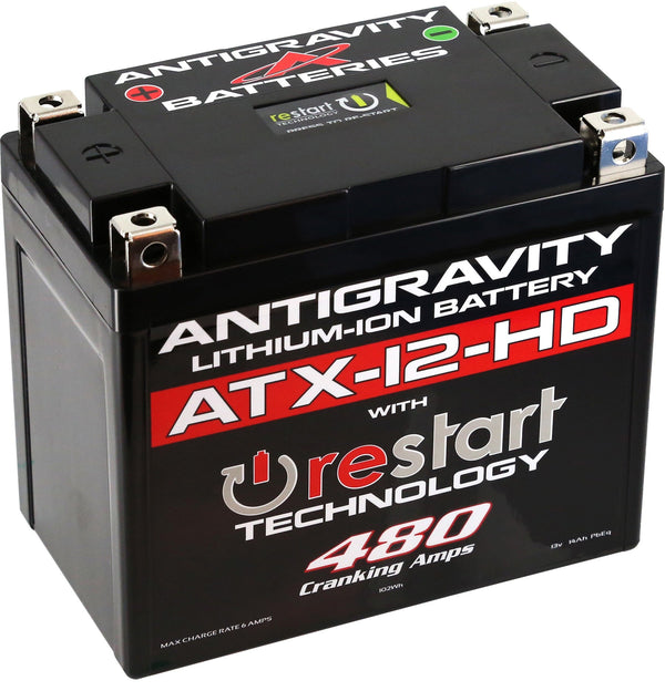 ANTIGRAVITY AG-ATX12-HD-RS Restart Lithium Battery - sxspowersports