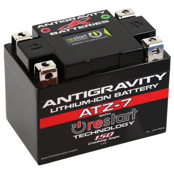 ANTIGRAVITY AG-ATZ7-RS Restart Lithium Battery - sxspowersports