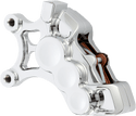 Arlen Ness 02-210 6-Piston Differential Bore Front Brake Caliper for 14in. Rotors - Left Side - Chrome - sxspowersports