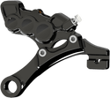 Arlen Ness 02-217 6-Piston Differential Bore Front Brake Caliper for 11.8in. Rotors - Right Side - Black - sxspowersports