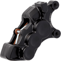 Arlen Ness 02-217 6-Piston Differential Bore Front Brake Caliper for 11.8in. Rotors - Right Side - Black - sxspowersports