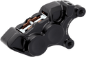 Arlen Ness 02-223 4-Piston Brake Front Caliper for 11.8in. Rotors - Black - sxspowersports
