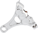 Arlen Ness 02-310 6-Piston Differential Bore Rear Brake Caliper/Bracket - Chrome - sxspowersports