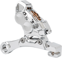 Arlen Ness 02-324 4-Piston Brake Rear Caliper/Bracket - Chrome - sxspowersports