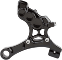 Arlen Ness 02-325 4-Piston Brake Rear Caliper/Bracket - Black - sxspowersports